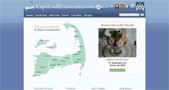 Desktop Screenshot of capecodrestaurants.com